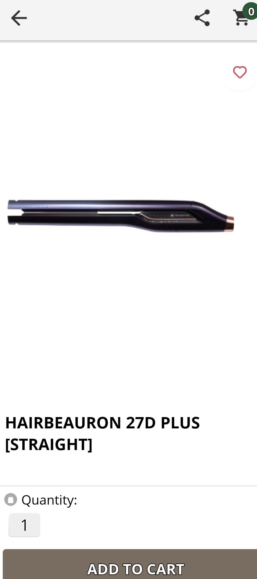 Hairbeauron Hair Straightener 27d