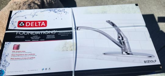Delta Foundations B1310LF Single Handle Kitchen Faucet