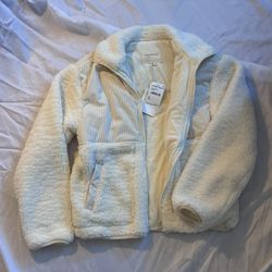 Thread & Supply Full-Zip Sherpa and Corduroy Jacket