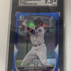 Bladimir Restituyo Prospect Blue Refractor 18/150