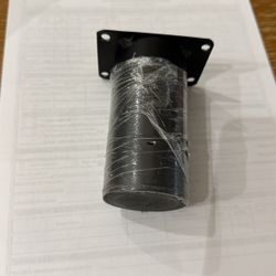 4” Black Metal Furniture Legs [Sofa, Stool, Cabinet Legs/Feet] Set of 8