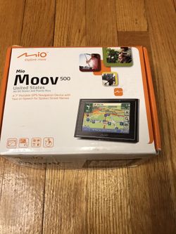 Mio Moov 500 United States 4.7" Portable Gps Navigation Device