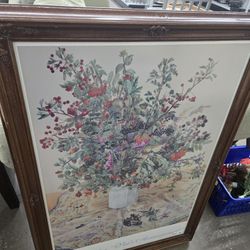 Val Archer "Val's Arrangements " Framed Print 