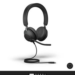 Jabra Evolve2 40 SE USB-C Headset, headphones