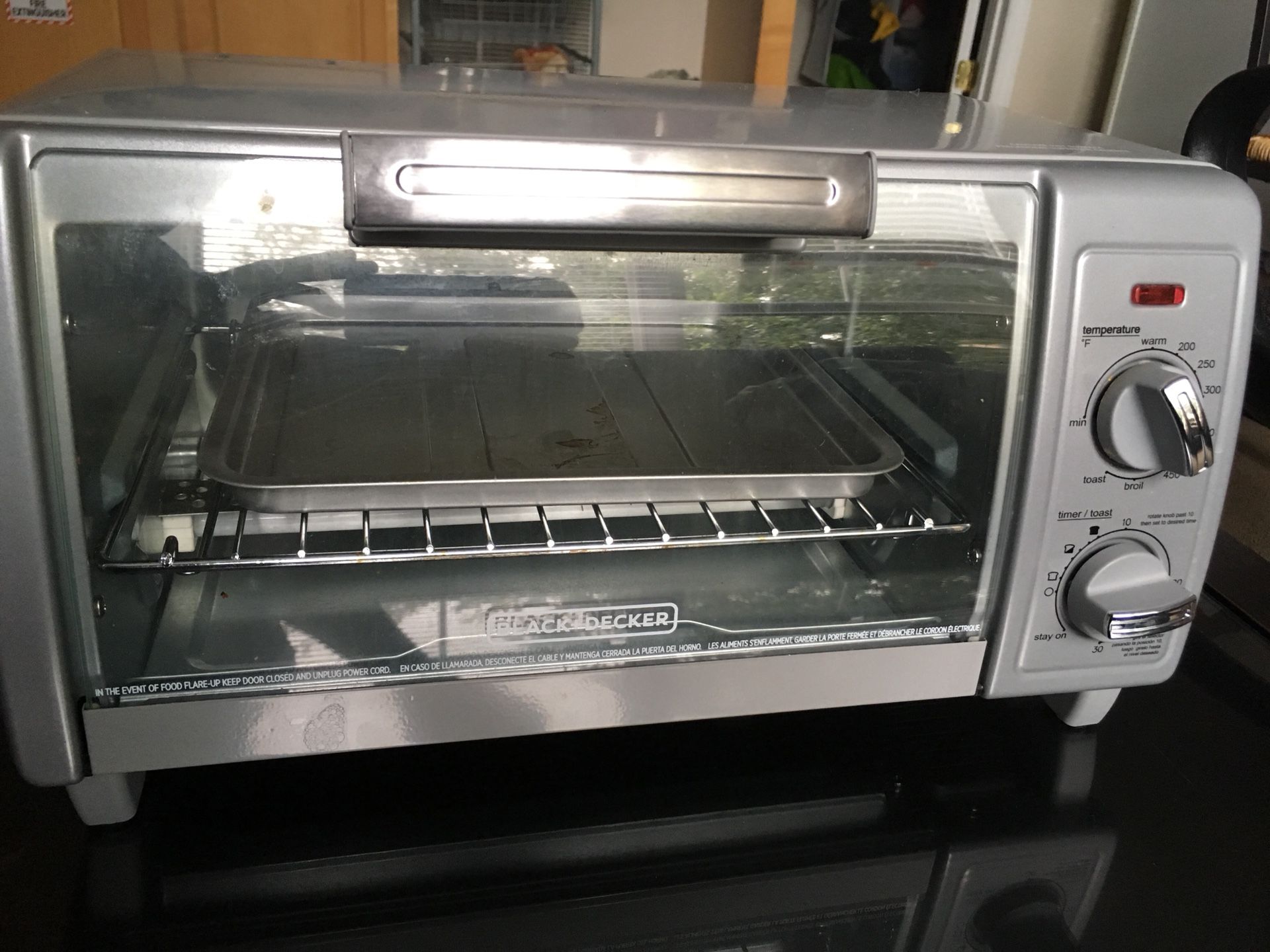 Toaster oven. Open box new