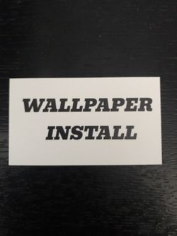 Wallpaper Install