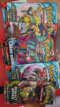 Pokémon TCG Booster Packs Lot of 5
