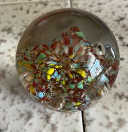 Colorful paperweight