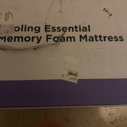 Memory Foam King Size Mattress/ With Bed Frame 