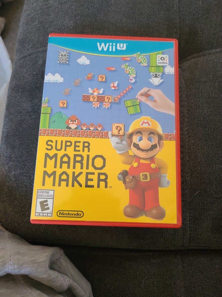 Super Mario Maker For The Wiiu
