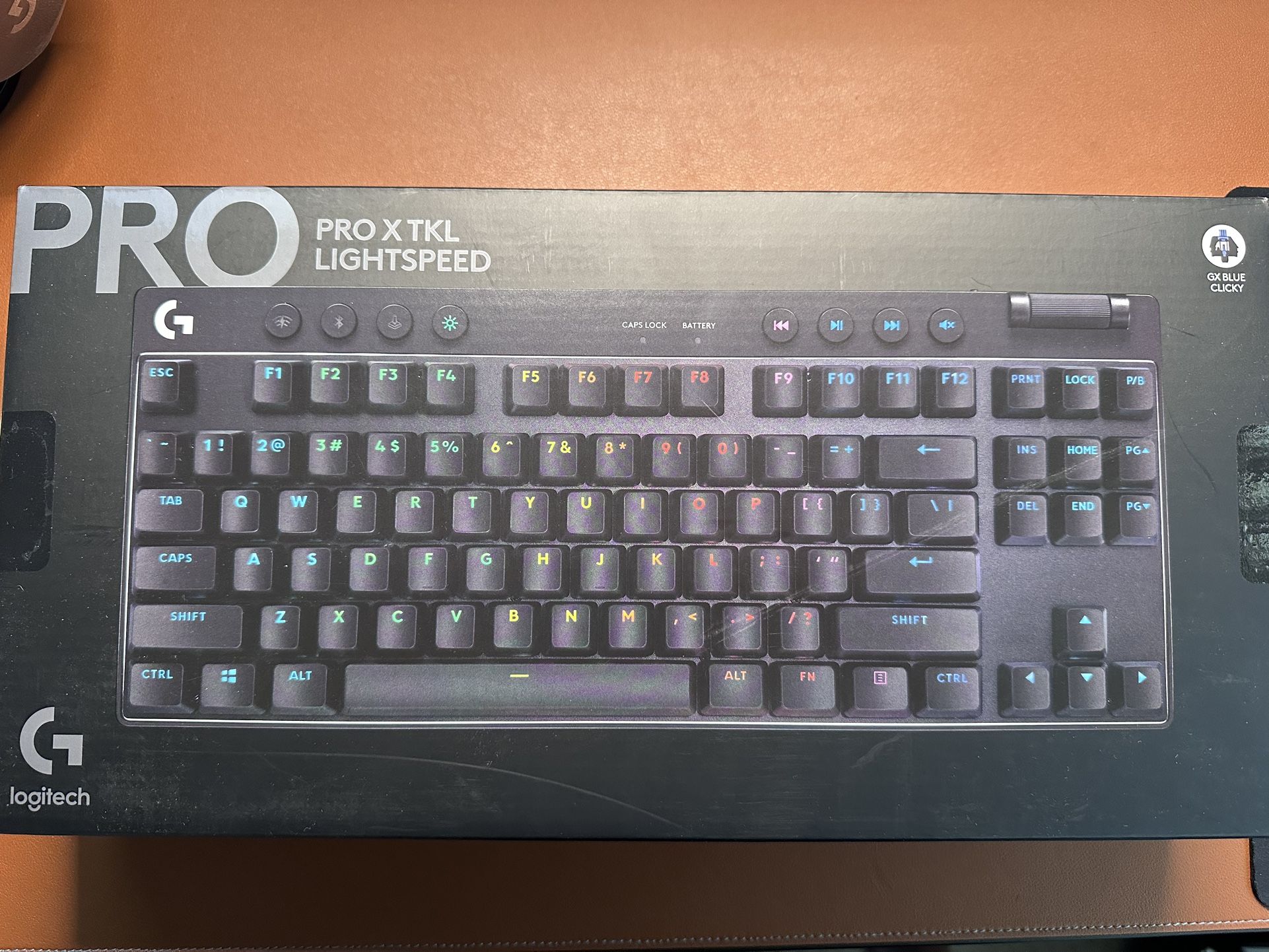 Logitech Pro X TKL | GX Blue Clicky