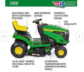 John Deere s100