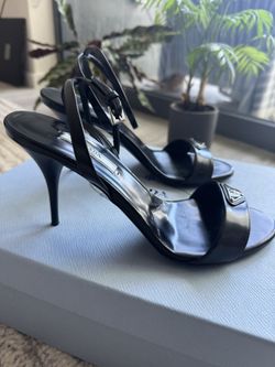 ORIGINAL NEW | Prada Brushed Leather Sandals