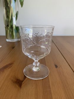 Glass Drinking Goblet