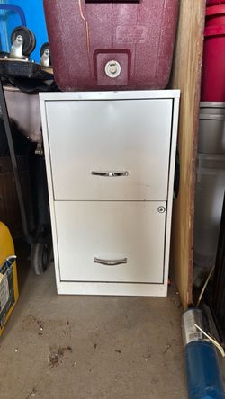 Metal Filing Cabinet-2 drawer