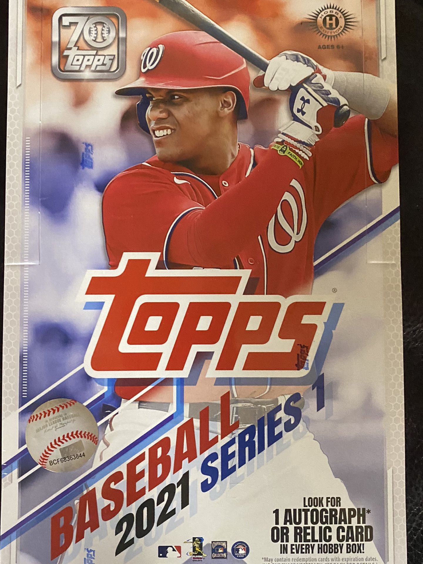 2021 Topps Baseball Series 1 Hobby Box