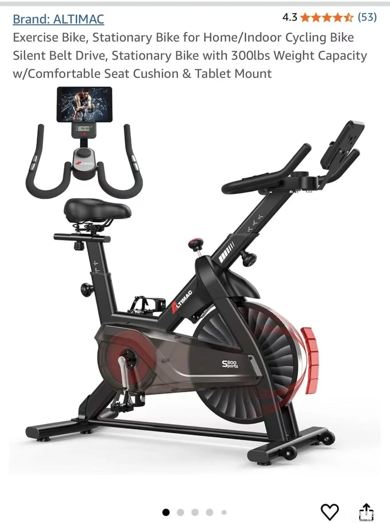 stationary bike