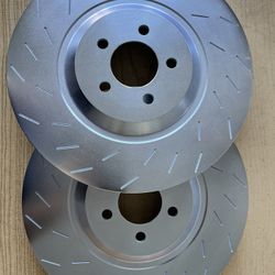 Dodge Charger Srt Hellcat 392 Scat Pack Slot Zinc Brake Rotors Pads