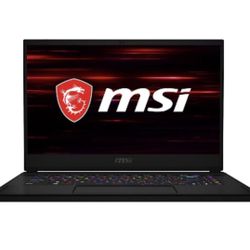 NEW sealed MSI Gaming Laptop GE66 10SFS 15.6"- Intel Core i7 - 32GB Memory - NVIDIA GeForce RTX 2070 SUPER - 1TB SSD - Titanium Blue-Black FIRM PRICE 