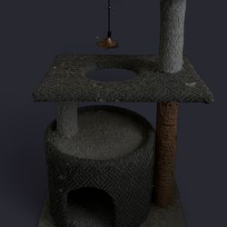 Cat Tower + Free Snoopy Scratcher 🐱