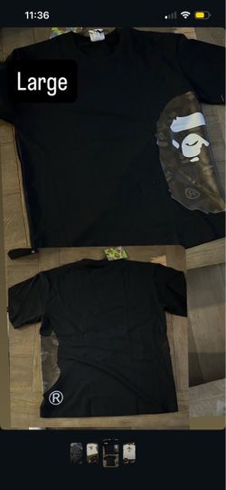 Bape side logo shirt