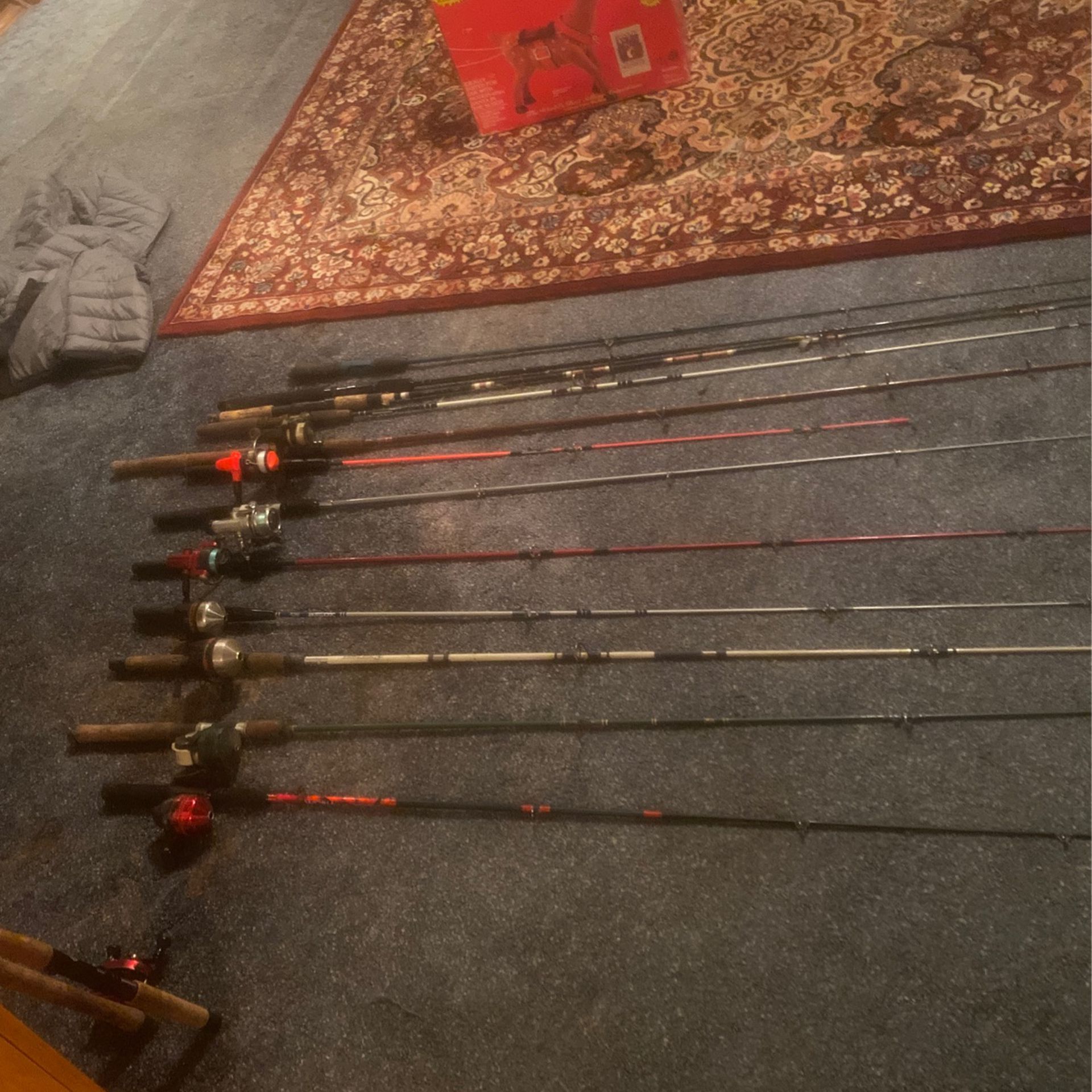 Vintage Fishing Rods And Combos