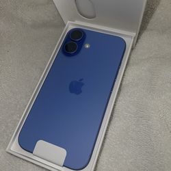 Apple iPhone 16 ultramarine or black 128gb or 256gb unlocked I can deliver