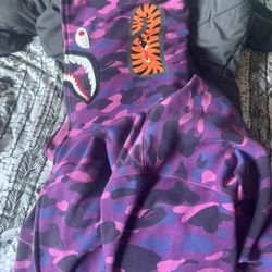 Purple Bape Jacket