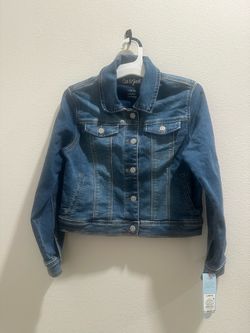 New Blue Jean Jacket Cat & Jack Size L (10/12)