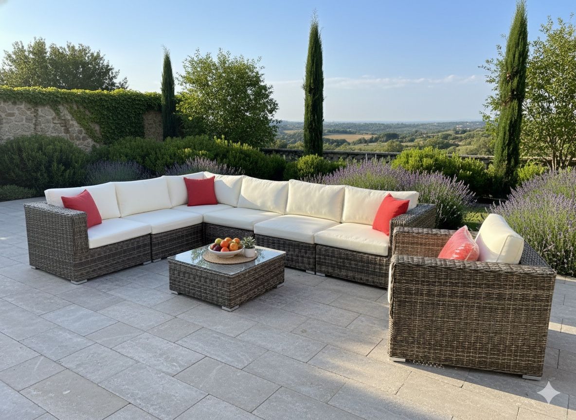 High Quality Patio Furniture Large Sectional