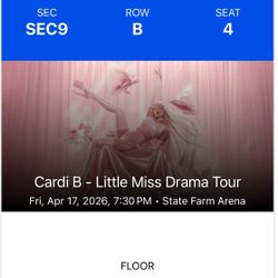 4 Cardi B Tickets 