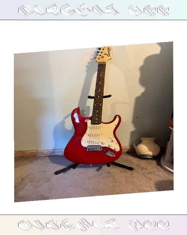 Electric Guitar Rock Hard with Superior Sound Technology similar scene