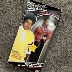 Michael Jackson 1984 Original Doll Thriller Outfit Superstar of 80s
