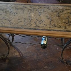 Mosaic Table Top Wine Rack 