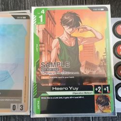 Gundam Card Game Beta Test Deck (Char Anzable/Heero Yuy) 