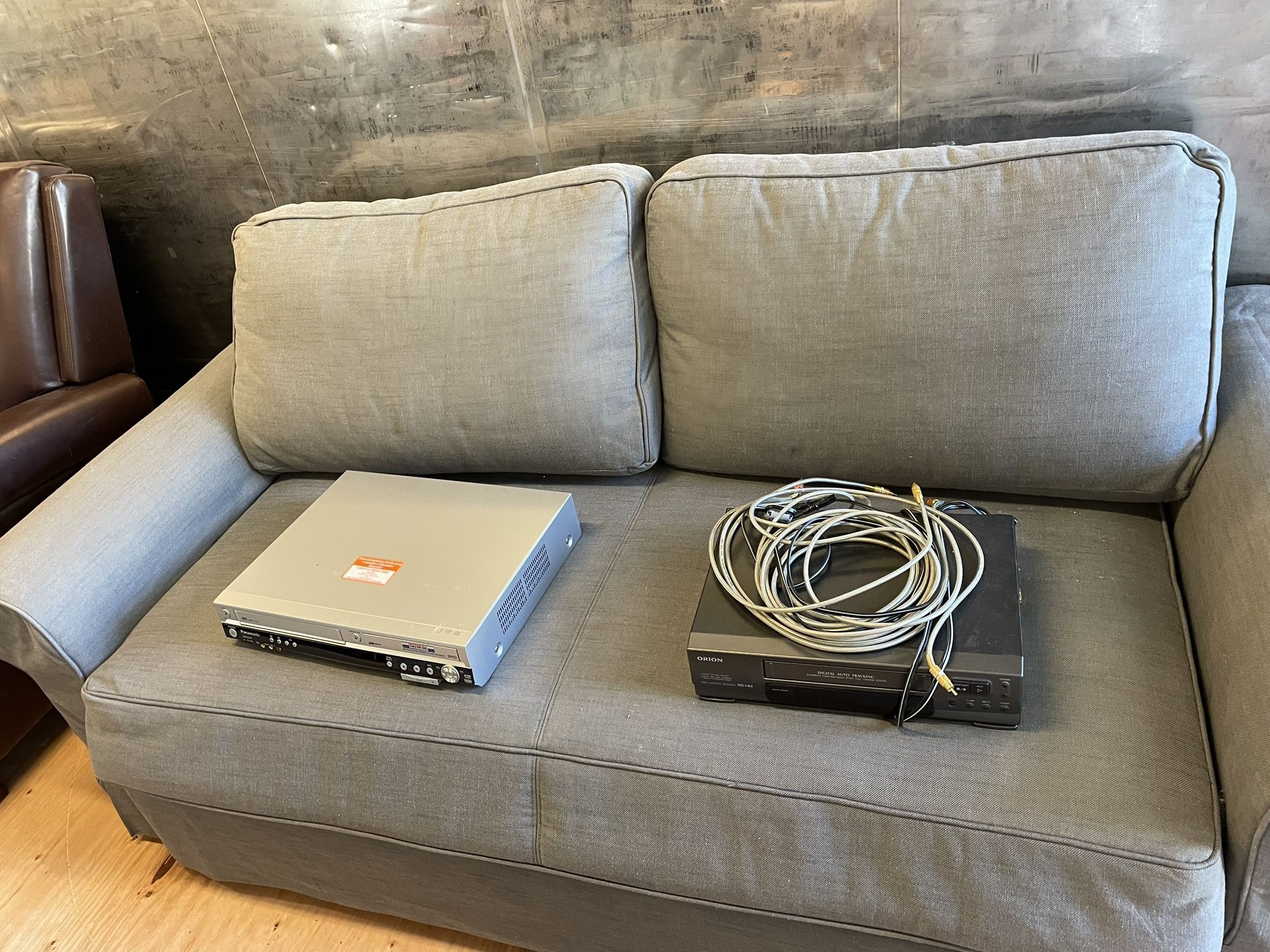 Fold Out Couch and electronics DVD etc