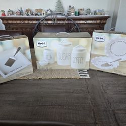Three Ceramic Cookware Sets - New-In-Box