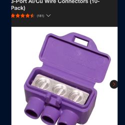 AlumiConn Wire Connector 3 Port