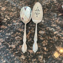 Vintage Silver Plate Spoons