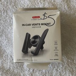 In car vent mount