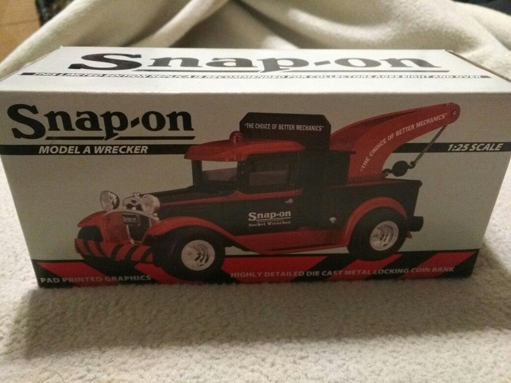 Snap-On Tow Truck Coin Bank