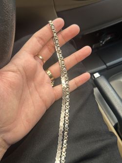10k Gold And Silver Xoxo Chain 