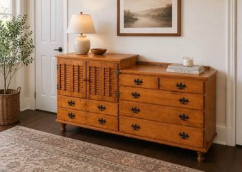 Vintage  Dresser / Buffet sideboard 67"