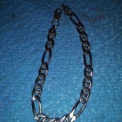 Fiego Sterling Silver Bracelet.9 In.13 Gram