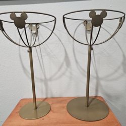 Lot of 2 Hotel Disney Bowl Display