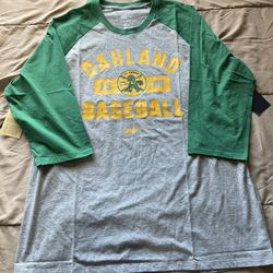 Oakland A’s Baseball Tee Size XL