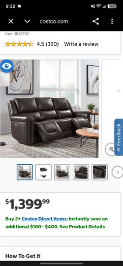 Power Reclining couch