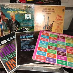 Antique Record Collection.Stack Of About 20-30