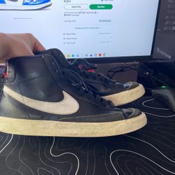 Nike Blazer Black Highs 