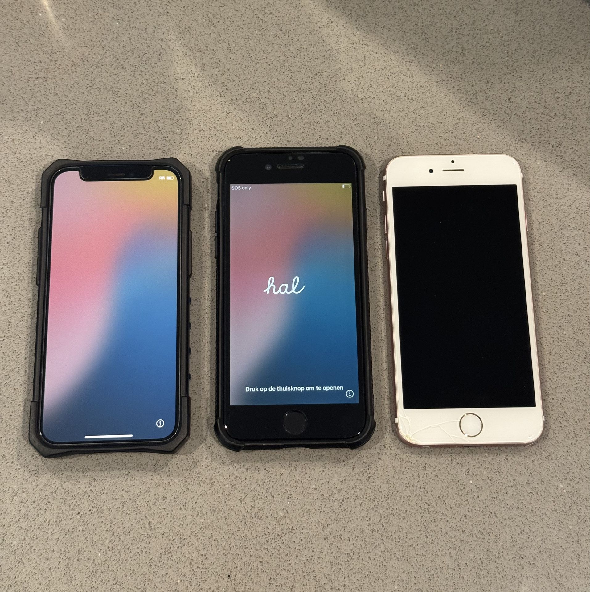 📲 Apple Collector’s Lot – iPhone 12 Mini, iPhone SE, iPhone 6s (Parts)